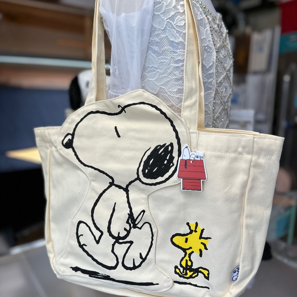 Adorable Snoopy Peanuts Canvas Totes